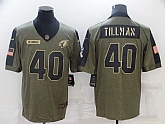Nike Cardinals 40 Pat Tillman Olive 2021 Salute To Service Limited Jersey Dzhi,baseball caps,new era cap wholesale,wholesale hats